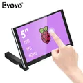 Raspberry Pi 4B/3B+/3B/3A+/2B/B+ Touchscreen Monitor 5 Inch 800x480 IPS Color Capacitive Touch