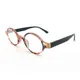 Classic Antique Reading Glasses Men Women Readers Eyeglasses Stylish Round Frame Spring Hinge