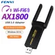 fenvi WiFi 6 AX1800 USB 3.0 Adapter Dual Band 2.4G/5Ghz USB Receiver Dongle Wifi Network Card