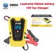 Jfind 12V Pulse Repair 6A Fast Charge For Car/Motorcycle Lead-acid lithium Car Battery Charger LCD