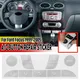 A/C Button Repair Kit Fix Faded Ugly Car Air Condition Control Switch Button Repair Stickers Decals