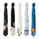 Designer Creative Printed Tie Men Women Instagram Casual Day Fun Animal Rose Tiger Black Tie