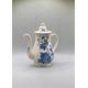 Mason's Ironstone Belvedere Tea/Coffee Pot, Hand Painted, Made in England, Blue Floral Pattern, Floral Coffee Pot, Home Deco, Gift Idea