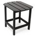 LuXeo Corona 18" Recycled Plastic Outdoor Side Table