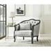 Andee Tufted Back Chair with Accent Pillow