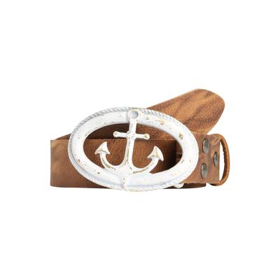 Ledergürtel, Damen, Gr. 95, braun (cognac), RETTUNGSRING BY SHOWROOM 019, Gürtel Image