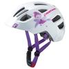 Kinderfahrradhelm CRATONI "MAXSTER" Gr. 52, weiß (fee, weiß glanz), Helme, Kinder, 52/56 Kopfumfang: 52cm - 56cm
