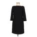 Banana Republic Casual Dress - Sheath: Black Solid Dresses - Women's Size 0