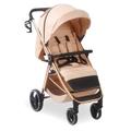 My Babiie MB160 Pushchair – from Birth to 4 Years (22kg), 4-Wheel Suspension, Large Basket, XL Canopy, Foldable, Compact, Stroller with Footmuff, Cup Holder, Rain Cover – Billie Faiers Blush
