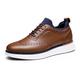 Bruno Marc Men's Dress Shoes Casual Oxfords Walking Sneakers for Men,SBOX2326M-E,Brown,8 UK/42 (EUR)
