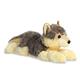Aurora Adorable Grand Flopsie Wily Wolf Stuffed Animal - Playful Ease - Timeless Companions - Gray 16.5 Inches