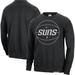 Men's Nike Black Phoenix Suns 2023/24 Authentic Standard Issue Travel Performance Pullover Sweatshirt