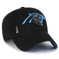 Women's '47 Black Carolina Panthers Confetti Icon Clean Up Adjustable Hat