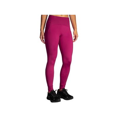 Brooks Momentum Thermal Tight - Women's Dk Mauve Extra Small 221501668.020