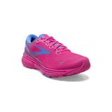 Brooks Ghost 15 Running Shoes - Women's Pink Glo/Blue/Fuchsia 6.5 Narrow 1203801B606.065