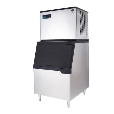 ICETRO IM-0460-AC/IB-044 444 lb Maestro Full Cube Commercial Ice Machine w/ Bin - 440 lb Storage, Air Cooled, 115v, Stainless Steel