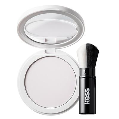 Kess Set & Blur Powder + Brush 2er Weiss Image