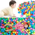 85WA 50 Pcs Multicolore Bébé Enfant Jouet Balle Ronde en Plastique Souple Ocean Ball 5.5CM