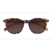 Female s round Brown/Tortoise Plastic Prescription sunglasses - Eyebuydirect s Deja Vu