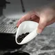 Coffee Bean Metering Plate Bean Dish Coffee Powder Ceramic Measuring Cup Sample Display Plate To