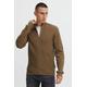 Strickjacke BLEND "BLEND Cardigan 20714630" Gr. l, braun (teak) Herren Strickjacken