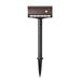 Fulcrum 20033-107 6 LED Battery Operated Garden & Path Light with Stake Bronze Each