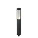 Madison Low Voltage Black Integrated LED Path Light with Frosted Glass