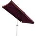 Metal Patio Umbrella Outdoor Table Deck Yard Garden Market Sun Shade Parasol