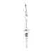 WQJNWEQ Home Decor Glass Ball Jewelry Stainless Steel Rotating Wind Chime Crystal Pendant Holiday Sales Promotion