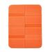 Camping Cushion Seat Foldable XPE Foam Pad Waterproof for Picnic (Orange)