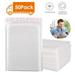 Paaisye 50Pcs Bubble Mailers Padded Envelopes Lined Poly Mailer Self Seal White