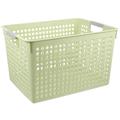 Hemoton Plastic Laundry Basket multi-functional Desktop File Organizer Kids Toy Storage Basket