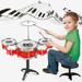 Kids Drum Set Toddler Drum Kit Kids Toy Jazz Drum Setï¼ŒKids Drum Set Plastic Toy Drum Set for Kids 1 - 5 Years Old Boys Girls Musical Instruments Playing Beats Toys Ideal Gift Toy for Toddlers