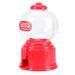 Mini Money Deposit Box Gumball Machine Candy Machine Dispenser Coin Bank Cute Sweets Candy Storage Machine Gifts for Kids Children[Red]