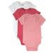 Honest Baby Clothing Baby Boy or Girl Gender Neutral Organic Cotton Short Sleeve Bodysuits 3 Pack (Preemie-24 Months)