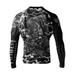 Raven Fightwear Men s The Oni of Rashoumon BJJ Jiu Jitsu Rash Guard MMA Black Edition