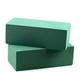 Hemoton 8Pcs Floral Bricks Green Blocks for Packaging Artificial Flowers or Plants (Random Color)