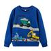 Toddler Boys Crewneck Blue Truck Pullover Sweatshirts Fall Winter Clothes 2T 251