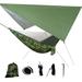 Kayannuo Christmas Clearance Items Lightweight Portable Camping Hammmock With Tent Canopy Waterproof Nylon Rain Tarp With Mosquito Net 210T