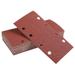 30Pcs Square Sandpaper Sanding Paper Sheet 95X185mm Sander Hook Loop Disc Abrasive Tools for Wood Polishing Tools