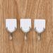 Wefuesd Closet Organizers And Storage Closet Organizers And Storage Sticky Adhesive Holder Wall Bathroom 6Pcs Hanger White Door Hook Strong Kitchen Other White