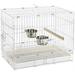 Travel Cage 1305 White 20-Inch by 12-1/2-Inch by 15-1/2-Inch