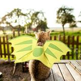 Halloween Dog Cat Cape Costume - Halloween Pet Costumes Cat Vampire Cloak Funny Cosplay Dress Devil Outfit Dog Witch Clothes for Dogs Cats Puppy Dog Mantle Apparel for Halloween Party