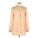 Olive and Oak Long Sleeve Blouse: Pink Tops - Women's Size Large