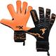 Precision Fusion X Pro Surround Quartz Wider Hand Professional Football Adult's Goalkeeper Gloves, Black, 8