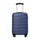 ModernLuxe Suitcase, Large Hard Shell Suitcase, ABS Carry on Suitcase, Travel Trolley 4 Wheel Spinner, Expandable Lightweight Lockable Luggage, 28inch, Deep Blue