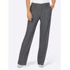Webhose CREATION L, Damen, Gr. 26, Kurzgrößen, grau (anthrazit, meliert), 72% Polyester, 27% Viskose, 1% Elasthan, meliert, lang, Hosen