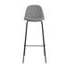 AllModern Kody Bar & Counter Stool Metal in Gray | Bar Stool (30.5" Seat Height) | Wayfair FF31488028F0492888D7B5E978BA26BE