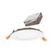 Bulbrite Industries 4.96" Ultra Slim 3000 K Remodel IC LED Canless Recessed Lighting Kit, Metal in White | 1.69 H x 4.96 W in | Wayfair 862658