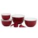 Denmark 17pc Bowl Set w/ Lids Plastic in Red | Wayfair TTU-V4837-ECM